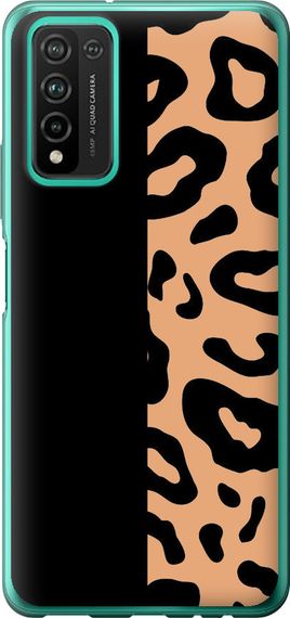 Чехол на Huawei Honor 10X Lite Пятна леопарда "4269u-2198-17620"