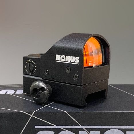 Коллиматорный прицел KONUS SIGHT-PRO Fission 2.0, 4 MOA, крепление на 22 мм / 11 мм