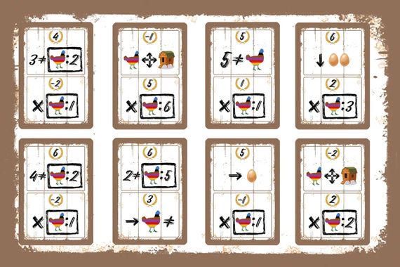 Настільна гра Курочки (Hens) | Зображення 2