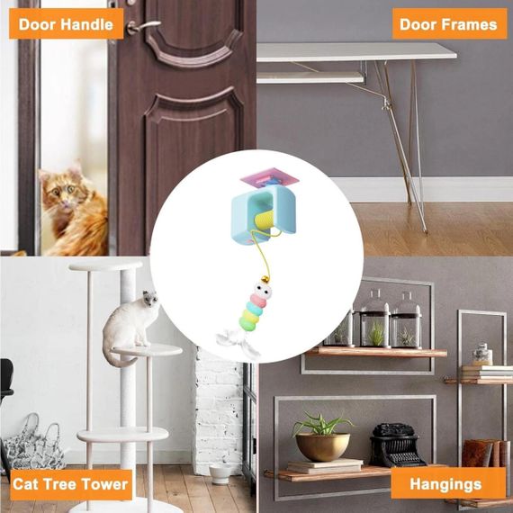 Іграшка для котів на присосці Pet Toy Ball 1490 ∙ Інтерактивна іграшка Pet Toy Ball 1490 для котів з автоматичним рухом | Зображення 3