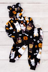 Костюм ясельний для хлопчика (з ушками) Носи своє 68 Чорний (p-17967-211906)
