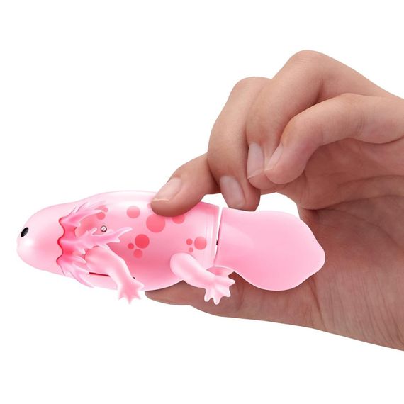 Интерактивная игрушка Аксолотль Pets & Robo Alive 9556A, розовый | Зображення 5