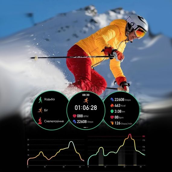 Розумний годинник Modfit Expedition Compass Black | Зображення 6