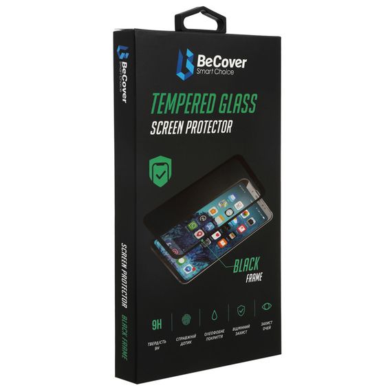 Скло захисне BeCover Apple iPhone 13 / 13 Pro Black (706663) | Зображення 2