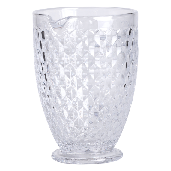 Кувшин для напитков 1 литр для компота, мохито, лимонада, сангрии прозрачный стеклянный кувшин с ручкой HP-19-102 | Зображення 2