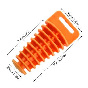 Заглушка выхлопной трубы большая 2/4Т 75.00x27.00x95.00