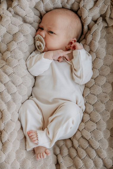 Соска пустушка BIBS Boheme кругла Ivory 6-18 міс | Зображення 2