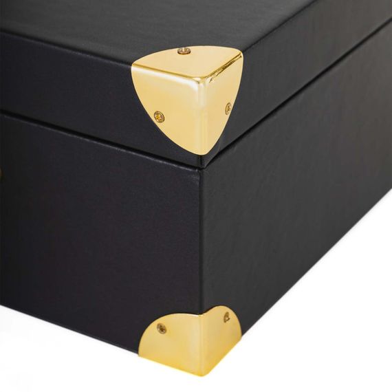 БДСМ-набір LOCKINK Moonlight Treasure Chest, коричневий, натуральна шкіра | Зображення 5