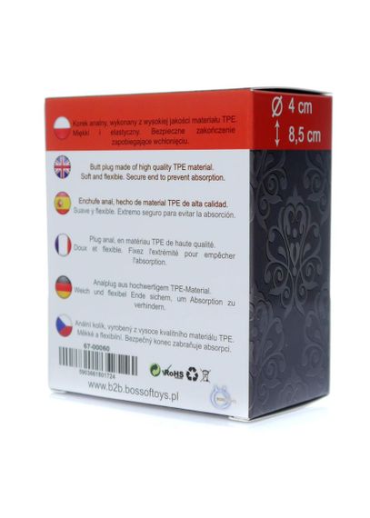 Анальна пробка - Bubble Plug Medium sexstyle | Зображення 3