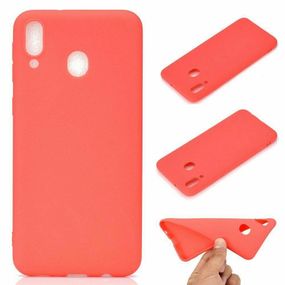 Чохол Candy Silicone для Samsung Galaxy M20 колір Червоний