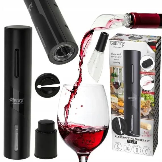 Электрический штопор для вина Camry CR 4510 (UA-01) | Зображення 6