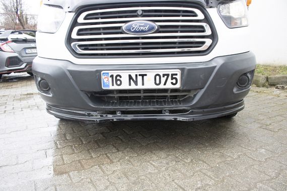 Передня лип накладка (2014-2019, ABS) для Ford Transit рр | Зображення 3