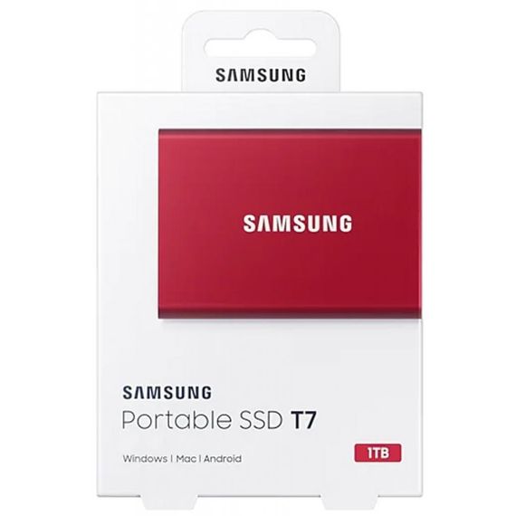 Накопичувач SSD USB 3.2 1TB T7 Samsung (MU-PC1T0R/WW) | Зображення 6
