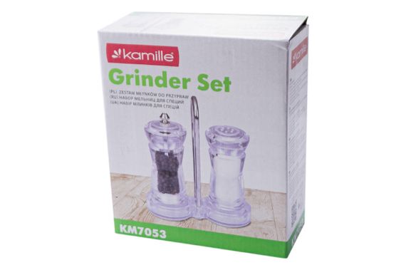 Измельчитель для перца и соли Kamille - 133 мм (2 шт.) (7053) | Зображення 3