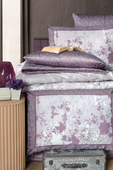 Постільна білизна La Romano Premium Satin 200×220 Lily Berry | Зображення 1