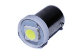 Светодиодная лампа AllLight T 8.5  1 диод 5050 24V BA9S 24V 0.45W WHITE