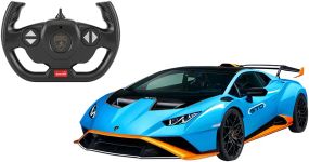 Машинка Rastar Lamborghini Huracan STO 1:14. Блакитний