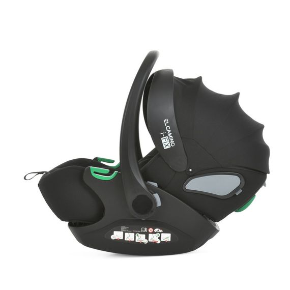 Дитяче автокрісло i-FIX ME 1110 Moon Black | Зображення 1
