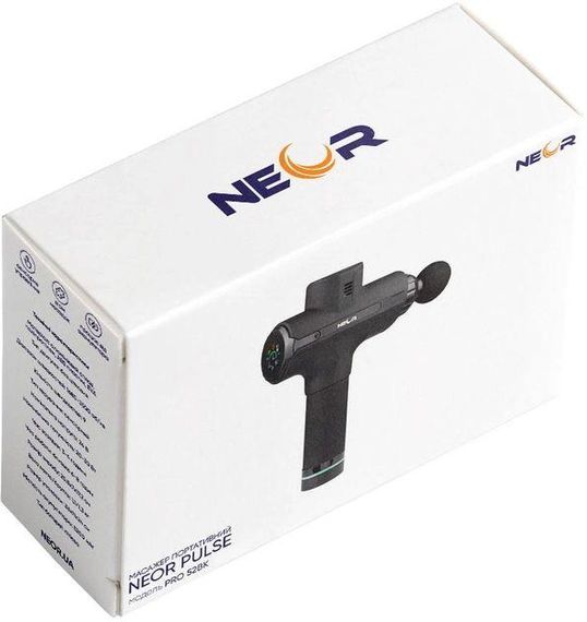 Перкусионный массажер портативный NEOR PULSE PRO 52BK гарантия 1 год | Зображення 2