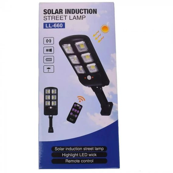 Вуличний Led прожектор сенсорний із сонячною панеллю і пультом XPRO LL-660 (MER-15371_313) | Зображення 2