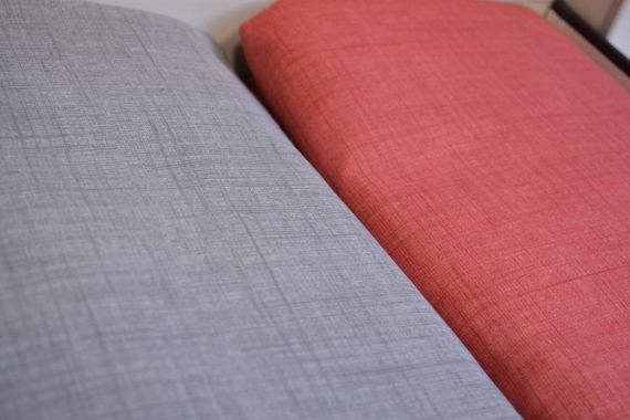 Комплект постільної білизни Bella Home Ranforse 200×220 см Kirmizi-Gri | Зображення 2