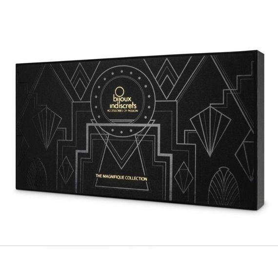 Цепочка для спины Bijoux Indiscrets Magnifique Back and Cleavage Chain - Gold, украшение для тела sexstyle | Зображення 4