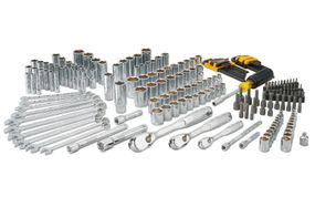 Набір головок, біт, шестигранних та накидних ключів DeWalt 1/4 3/8 1/2 205 предметів (DWMT81534-1)