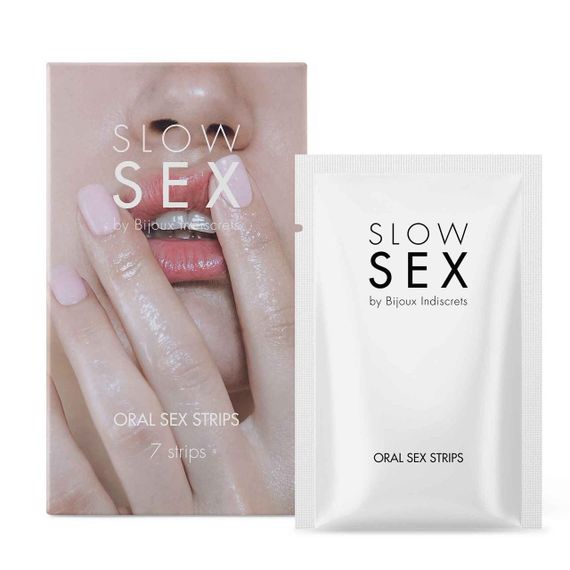 Смужки для орального сексу Bijoux Indiscrets Slow Sex Oral sex strips sexstyle