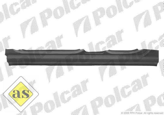 Поріг лівий Skoda Fabia I '99-07 (4cars)