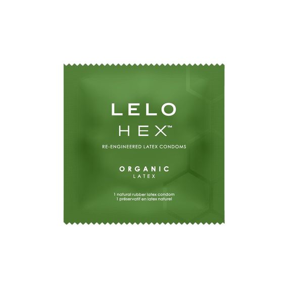 Презервативы LELO HEX Condoms Organic 12 Pack, тонкие и суперпрочные | Зображення 3