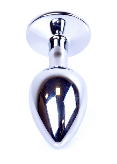 Анальная пробка B - Series HeavyFun Jewellery Silver Plug, черная Sex Aura | Зображення 3