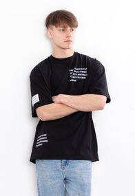 Футболка чоловіча (оверсайз) Носи своє L/187 Чорний (p-13701-152905)