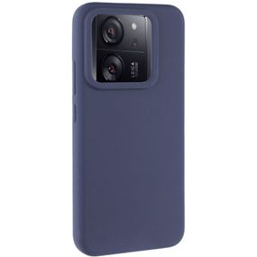 Чехол Silicone Cover Lakshmi (AAA) для Xiaomi 13T / 13T Pro Сиреневый / Dasheen Темно-синій / Midnight blue