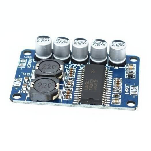 Плата звукового моно цифрового усилителя D-класса TDA8932 1*35W