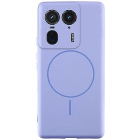 Чехол Silicone Cover Lakshmi Full Camera (AA) with MagFit для Motorola Edge 50 Ultra Сиреневый / Dasheen