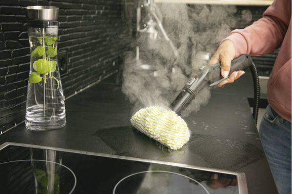 Пароочисник Karcher  SC 4 EasyFix Iron, 2000Вт, 800мл, 3.5Бар, праска в компл, біло-чорний (1.512-631.0) | Зображення 7