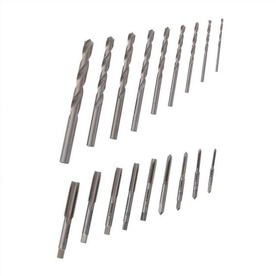 Набір позначників і свердел 18ед INTERTOOL SD-81001 | Зображення 3