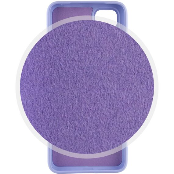 Чехол Silicone Cover Lakshmi Full Camera (A) для Xiaomi Redmi Note 11 (Global) / Note 11S Full camera, Бузковий/Dasheen | Зображення 2