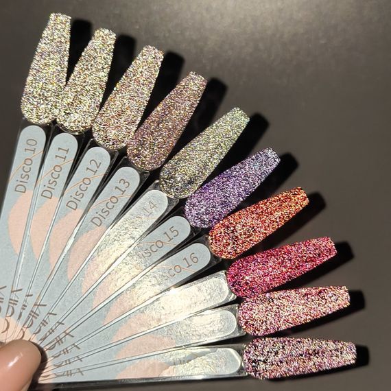 Светоотражающий гель-лак Gelix Disco №15 8мл | Зображення 1