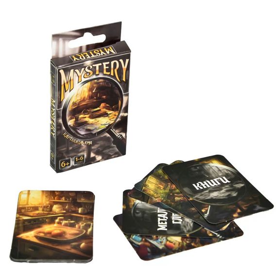Карткова настільна гра "Mystery" 30393 українською мовою | Зображення 1