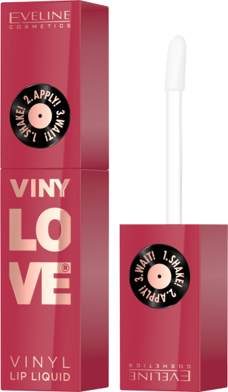 Косметика EVELINE Vinylove вінілова помада, 4 мл 09 Hotty