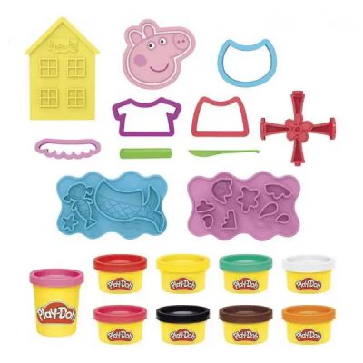 Набор для творчества Hasbro Play-Doh Свинка Пеппа стильный сет (F1497) | Зображення 1