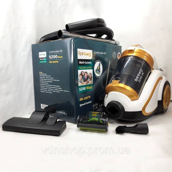 Гарний пилосос з фільтром нера, Пилосос для квартири потужний Потужний колбовий з контейнером SA-81 | Зображення 5