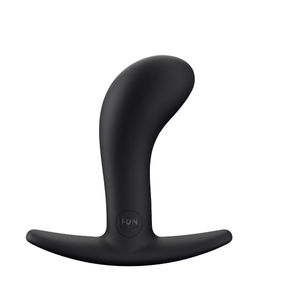 Анальна пробка Fun Factory BOOTIE S, чорна, діаметр 2,8 см, тонкий обмежувач Sex Aura