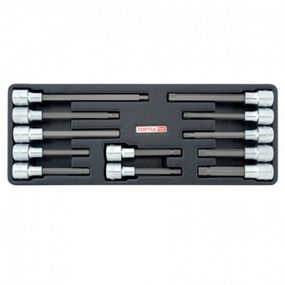 Набор бит Toptul впресованных в головку 1/2&quot; 12ед. (в ложементе) (GAAT1202)
