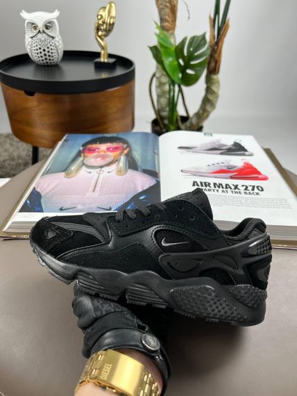 Кросівки Air Huarache All Black (шкіра , текстиль) весна / літо / осінь 39 25 | Зображення 4