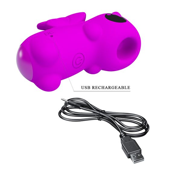 Насадка на палець - Pretty Love Magic Unicorn Stimulator Purple sexstyle | Зображення 9