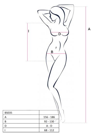 Боди с декоративным плетением BS035 pink | Зображення 2
