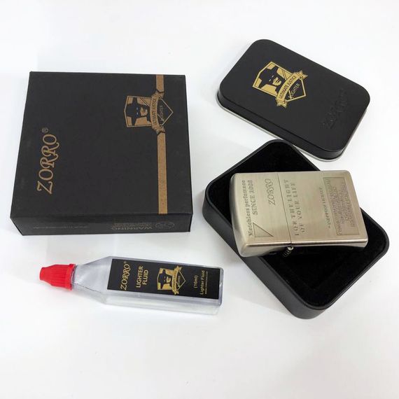 Оригинальная зажигалка в подарок Zorro HL-283, Зажигалки подарки для мужчин, Зажигалка OA-434 для курения | Зображення 5