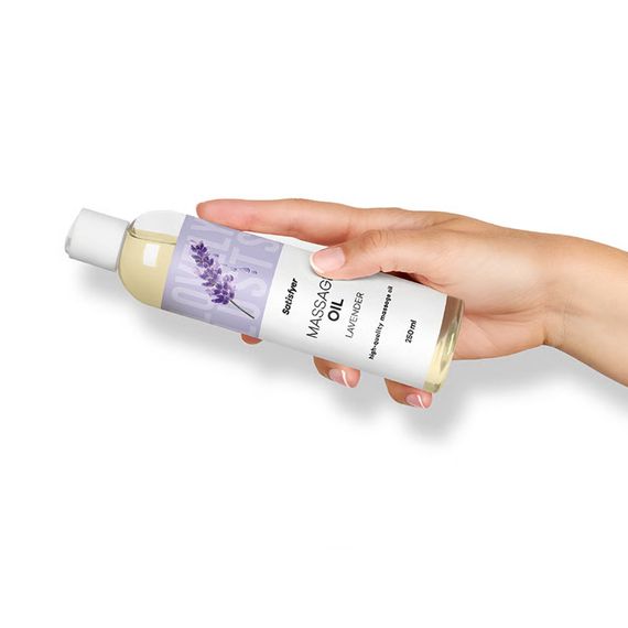 Розпродаж!!! Масажна олія Satisfyer Massage Oil Lavender 250 мл (термін 30.04.2027) | Зображення 5